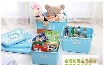 【一諾廠家直銷多彩簡(jiǎn)約有蓋塑料糖果色手提收納箱多功能編織整理箱】臺(tái)州市黃巖戴波模具廠 - 產(chǎn)品庫